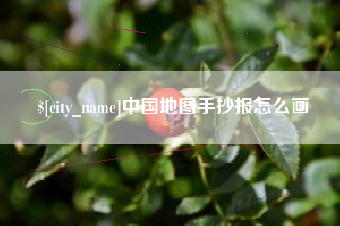 甘肃中国地图手抄报怎么画