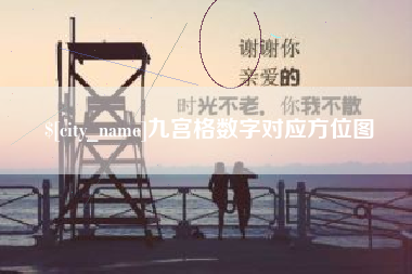 甘肃九宫格数字对应方位图
