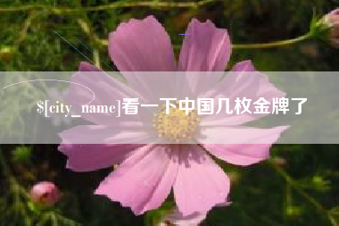 甘肃看一下中国几枚金牌了