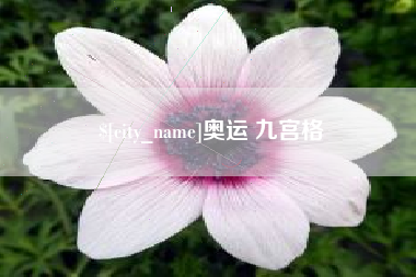 甘肃奥运 九宫格