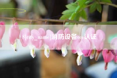 甘肃消防设备ccc认证