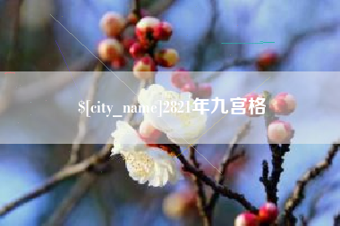甘肃2821年九宫格