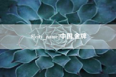 甘肃中国,金牌