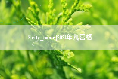 甘肃202l年九宫格