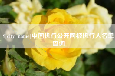 甘肃中国执行公开网被执行人名单查询