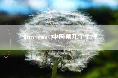 甘肃中国第九个金牌