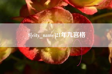 甘肃21年九宫格
