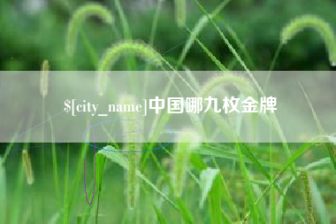 甘肃中国哪九枚金牌