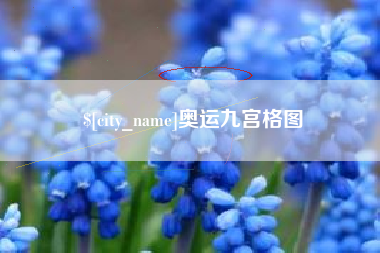 甘肃奥运九宫格图