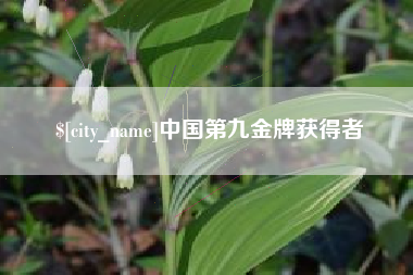 甘肃中国第九金牌获得者