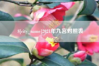 甘肃2021年九宫对照表