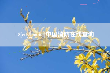 甘肃中国消防在线查询
